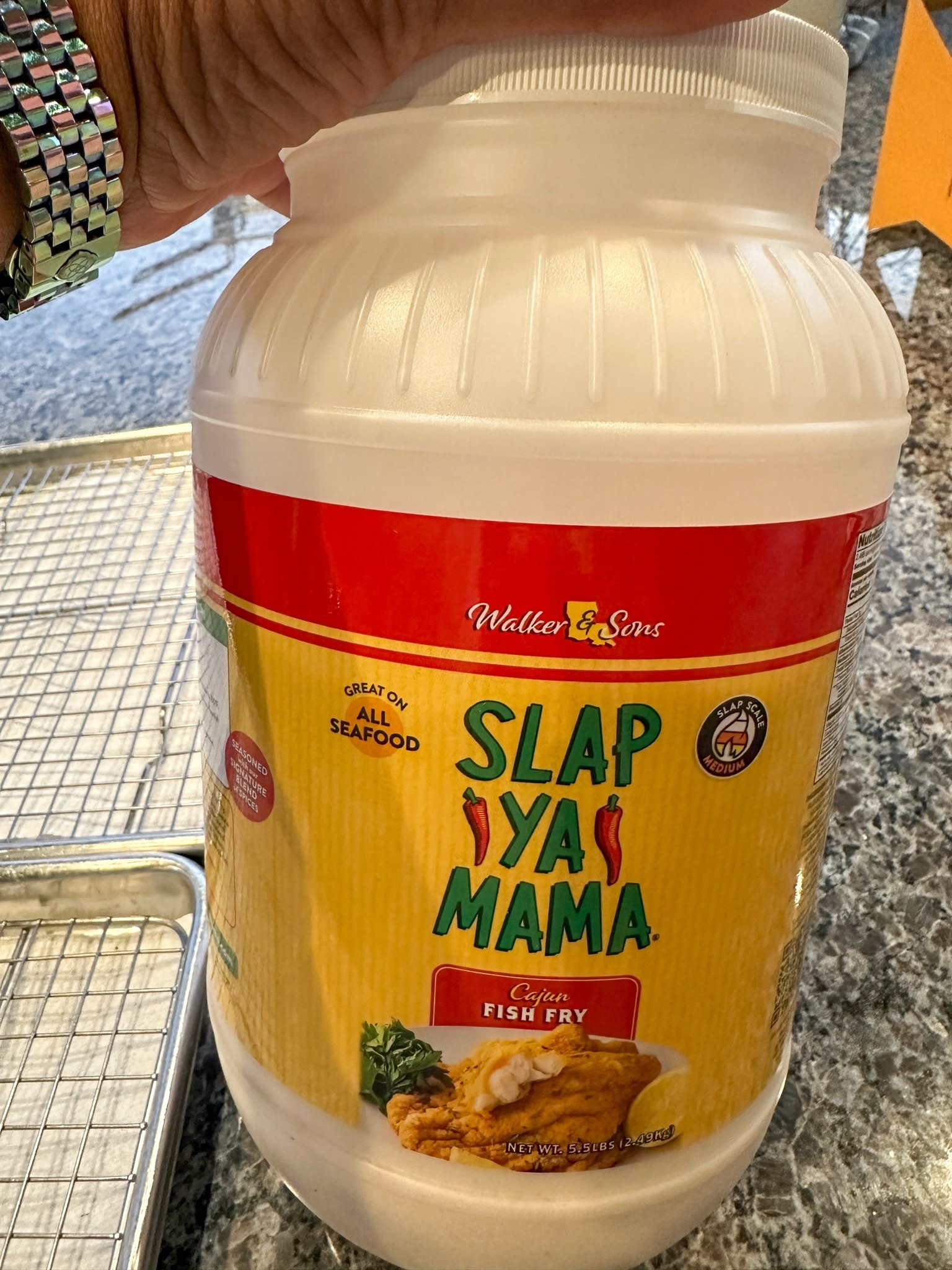 Slap ya mama fish fry batter. #fishfry #batter #slapyamama

#LTKfoodie