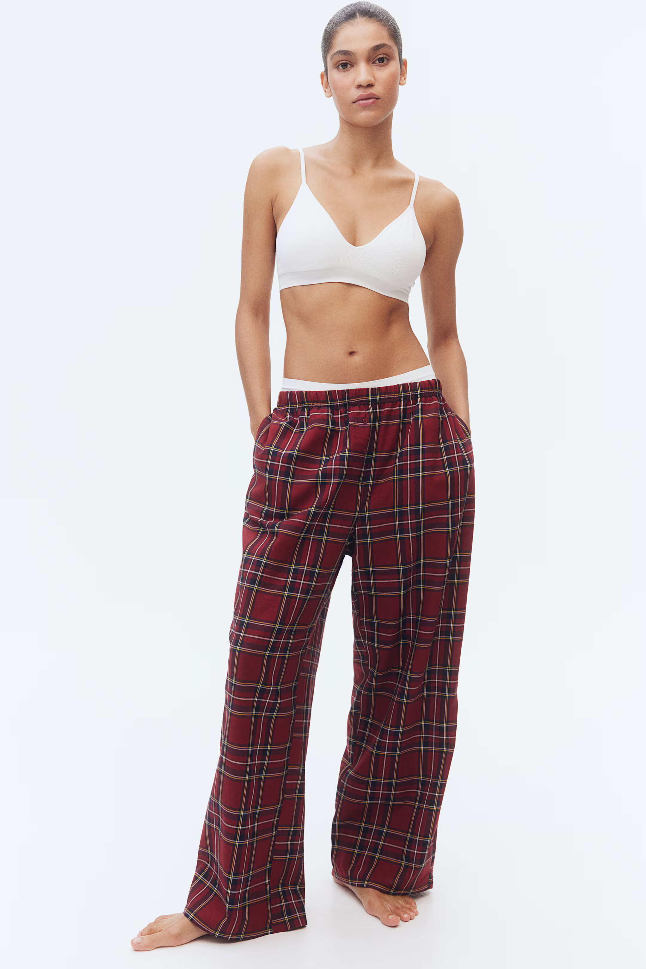 Pyjamahose aus Baumwolle | H&M (DE, AT, CH, NL, FI)