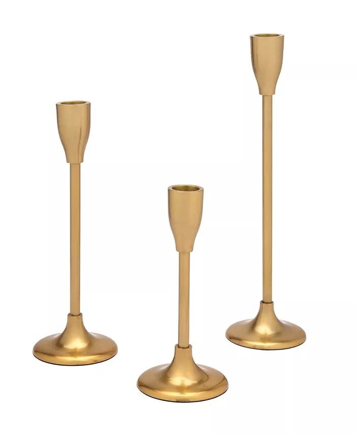 Candle Stands Set, 3 Pieces | Macy's