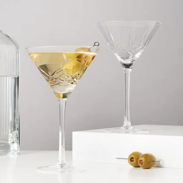 Viski Admiral 9 oz. Martini Glass (Set of 2) | Wayfair North America