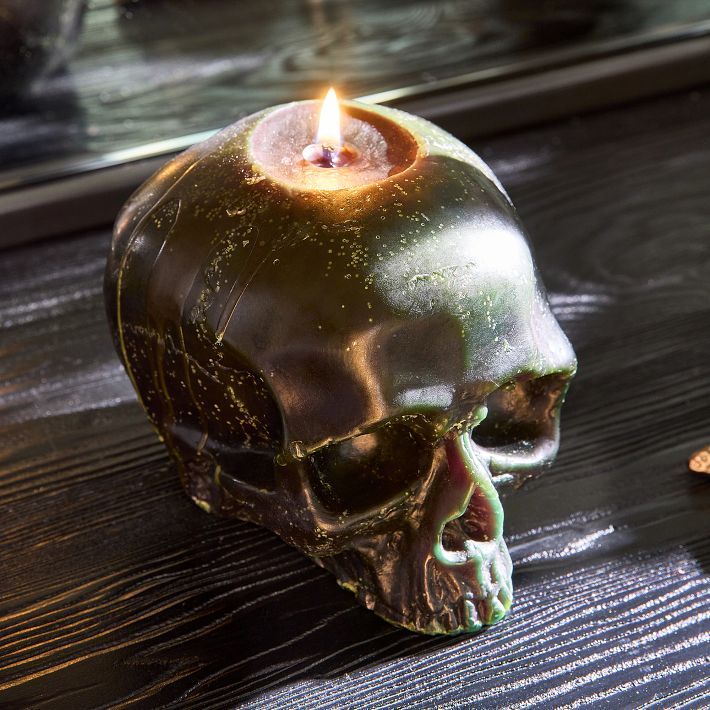 Molded Skull Candles | West Elm (US)
