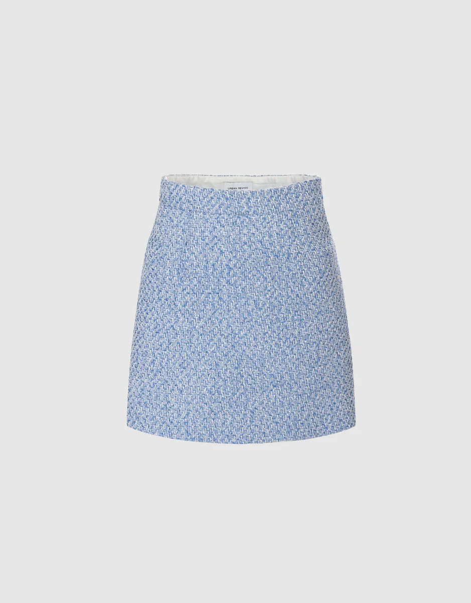Tweed Mini Skirt | Urban Revivo
