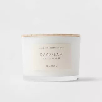 Wood Lidded Glass Wellness Daydream Candle - Project 62™ | Target