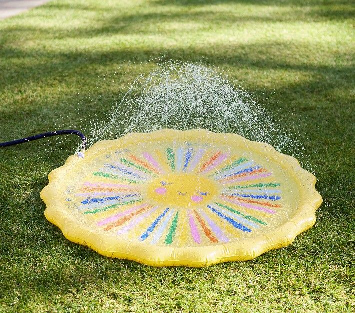 Rainbow Sun Splash Pad | Pottery Barn Kids