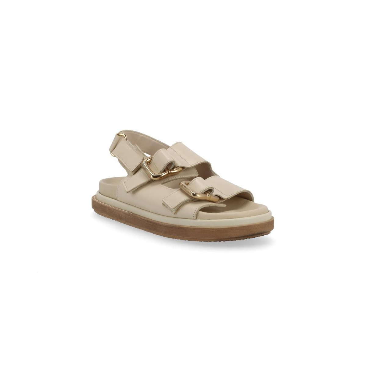 Alohas Women's Harper Leather Sandals - Cream | Macy's