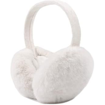 Ear Muffs for Women - Winter Ear Warmers - Soft & Warm Cable Knit Furry Fleece Earmuffs - Ear Cov... | Amazon (US)