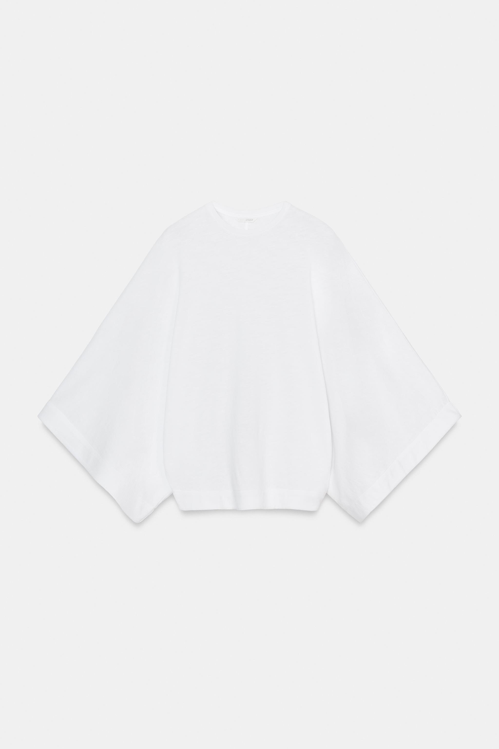 LOOSE COTTON T-SHIRT | Zara US