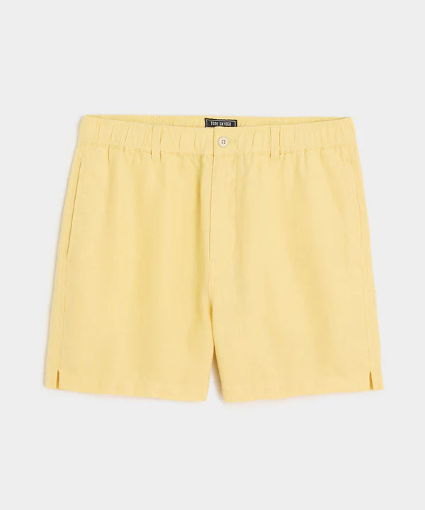 5" Linen Beachcomber Short | Todd Snyder