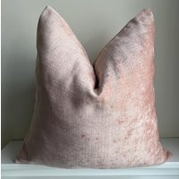 Light Pink Pillow Cover, Decorative Cushion Case, Living Room Sofa, Bedroom | Etsy (US)