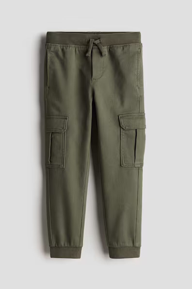 H & M - Cargo Joggers - Green | H&M (US + CA)