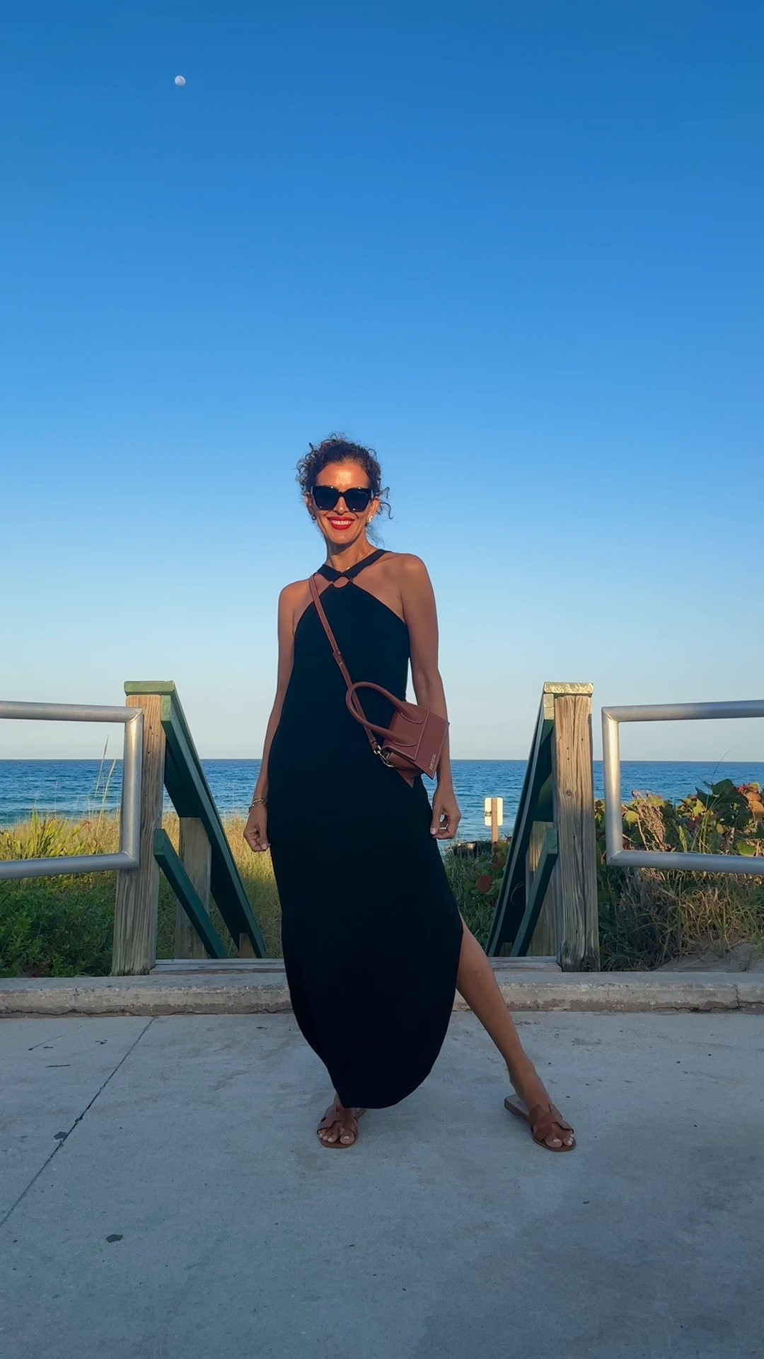 Wearing a size small in this beautiful summer dress! Available in many more colors! Bag is Jacquemus le Chiquito moyen. Medium. Shoes are tts. Lipstick is Ruby woo, with lipliner color  brick. 
Perfect for vacation, summer, spring, casual day .

#LTKSeasonal #LTKVideo #LTKtravel