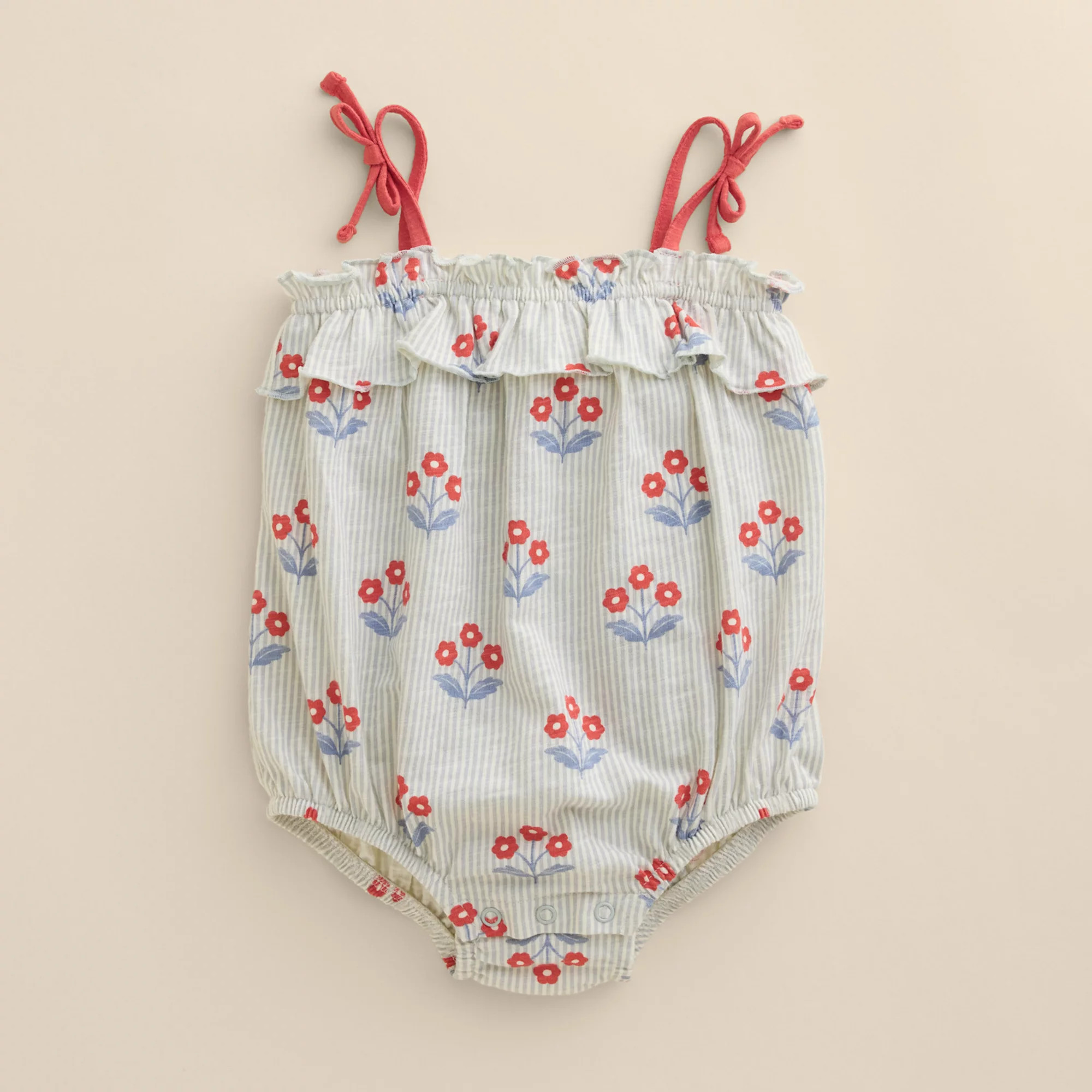 Baby Girl Little Co. by Lauren Conrad Ruffle Bubble Bodysuit | Kohl's