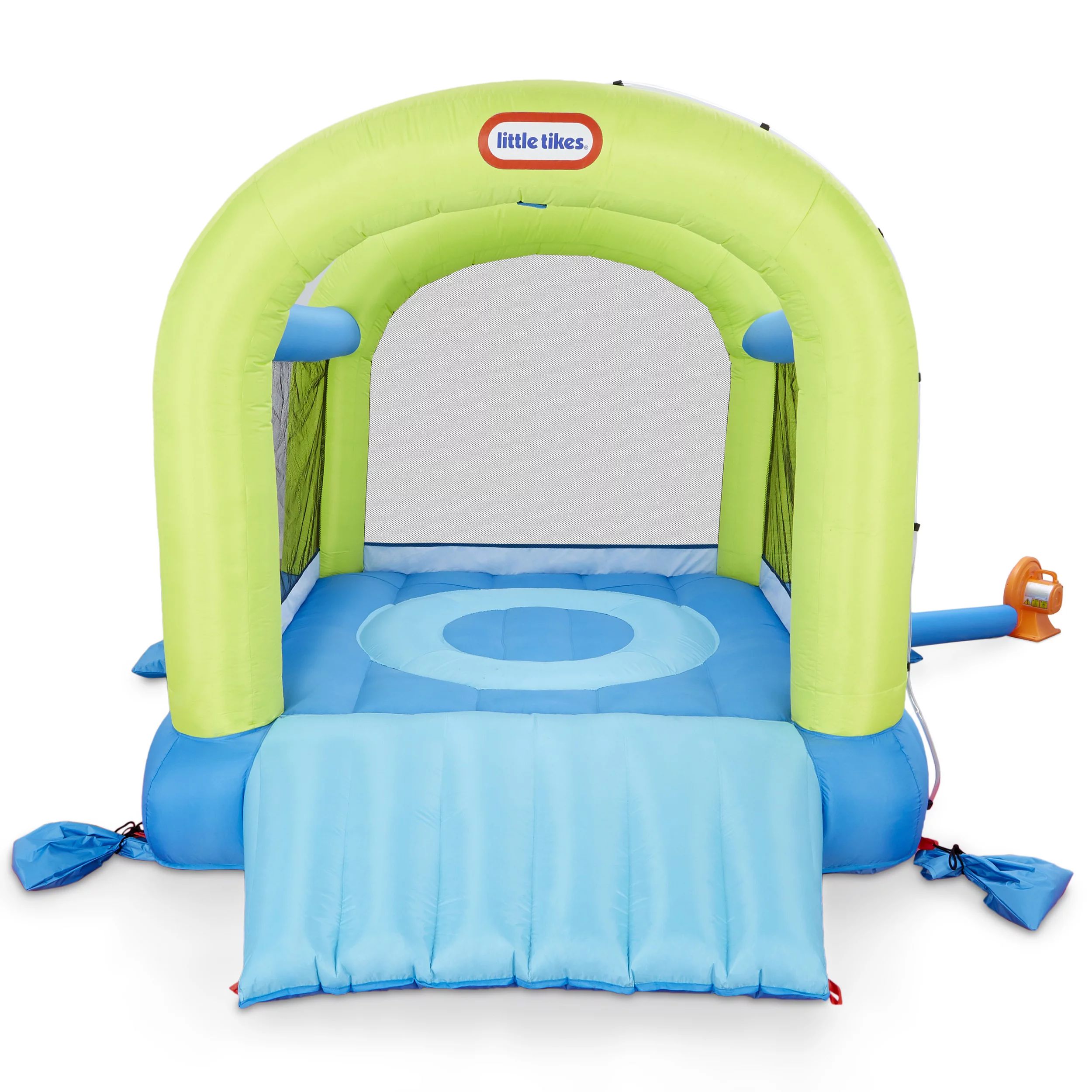 Little Tikes Splash n' Spray Outdoor Indoor 2-in-1 Inflatable Bounce House with Slide, Water Spra... | Walmart (US)