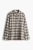 Oversized flannel shirt | H&M (UK, MY, IN, SG, PH, TW, HK)