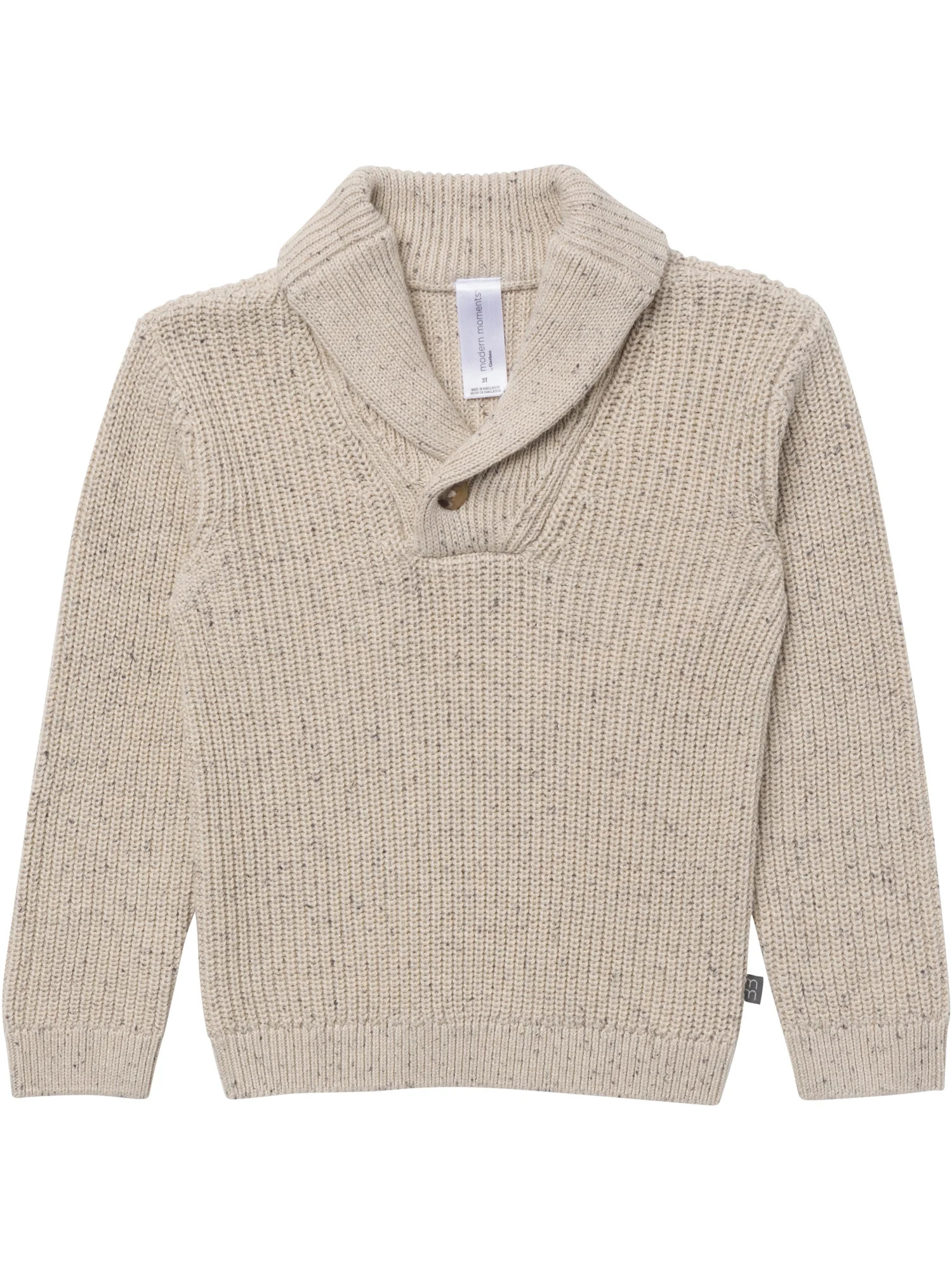 Modern Moments by Gerber Toddler Boy Shawl Collar Sweater, Sizes 12M-5T | Walmart (US)