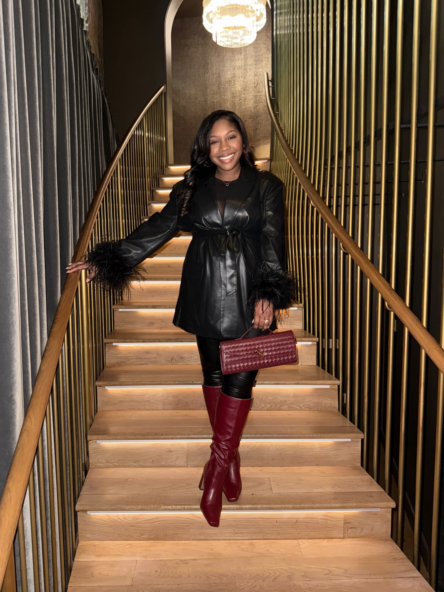 Still loving this boot and bag combo. A  fall/winter closet favorite for sure🖤

#LTKItBag #LTKMidsize #LTKShoeCrush