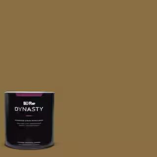 BEHR DYNASTY 1 qt. #330F-7 Nutty Brown Eggshell Enamel Interior Stain-Blocking Paint and Primer 2... | The Home Depot