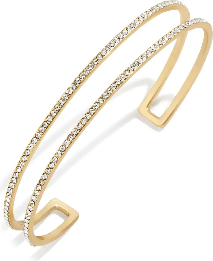 Val Pavé Double Cuff Bracelet | Nordstrom