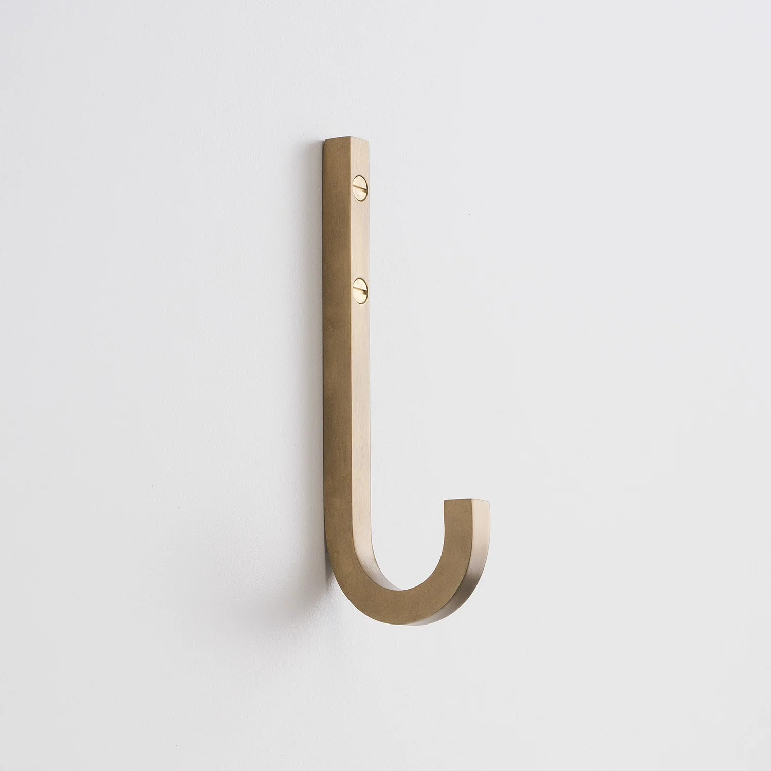 J Hook - Natural Brass | Schoolhouse