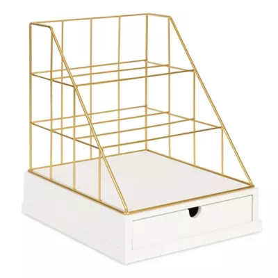 Kate and Laurel® Benbrook Letter Tray Organizer | Bed Bath & Beyond | Bed Bath & Beyond