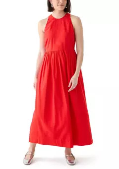 Women's Sleeveless Linen Blend Tank Dress | Belk