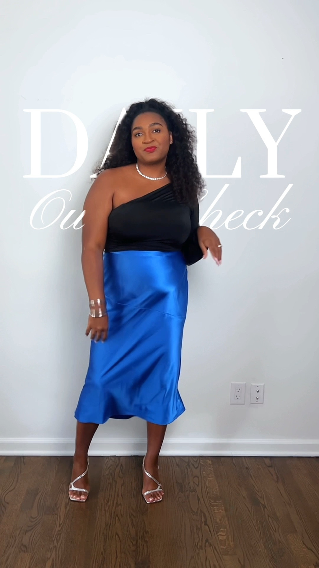 Today's look is all about elegant night out vibes. A bias-cut satin skirt is always a good idea - it hugs in all the right places! What I'm loving most about this outfit is the way it made me feel like royalty. 🥰

#LTKStyleTip #LTKSeasonal #LTKMidsize
