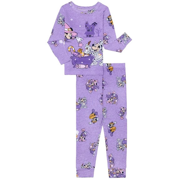 Character Toddler Viscose Halloween Pajama Set, 2-Piece, Sizes 12M-5T | Walmart (US)