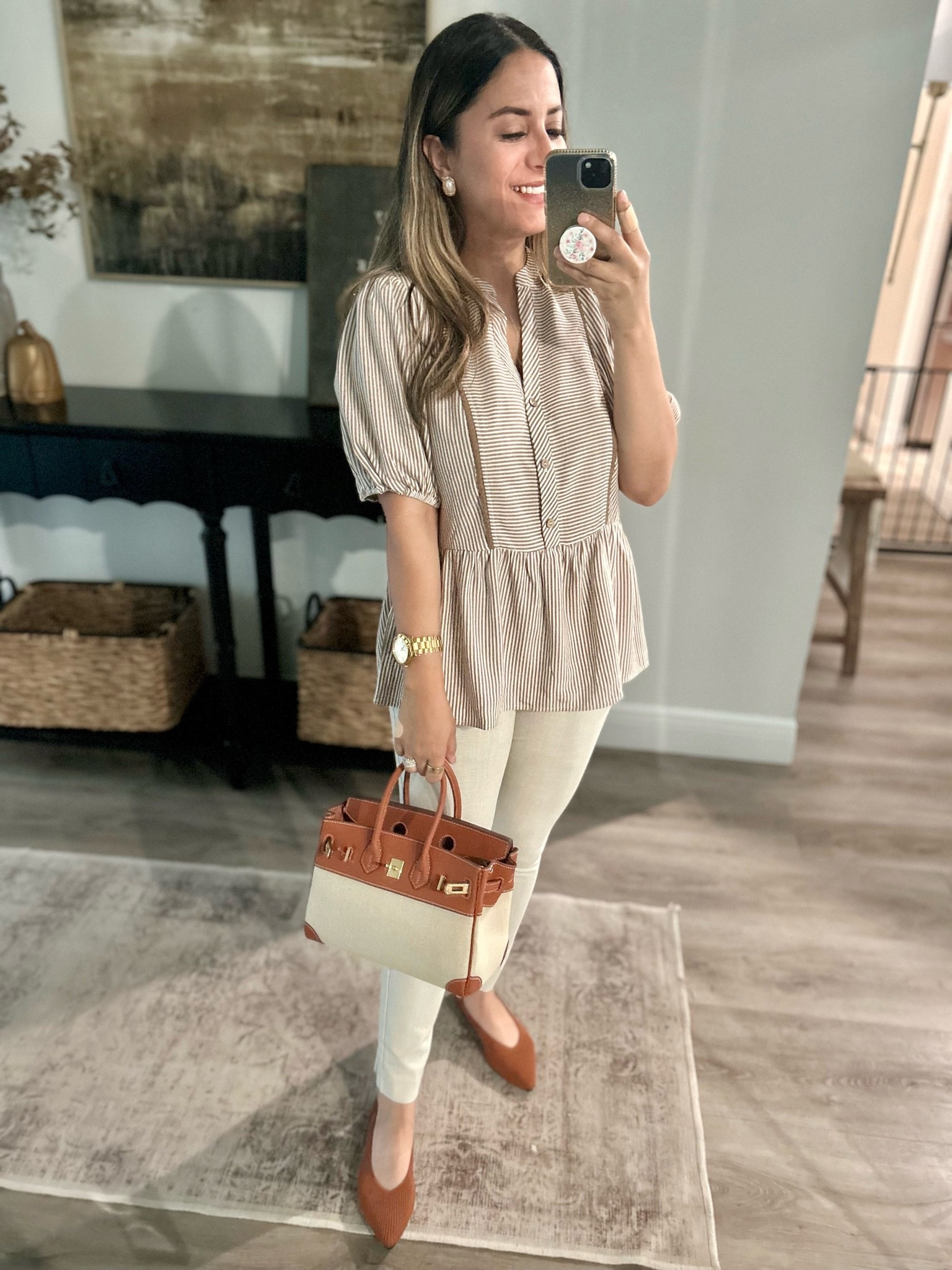 Office outfit of the day. This Amazon top comes in multiple colors. Wearing a small.

#LTKOver40 #LTKPetite #LTKWorkwear