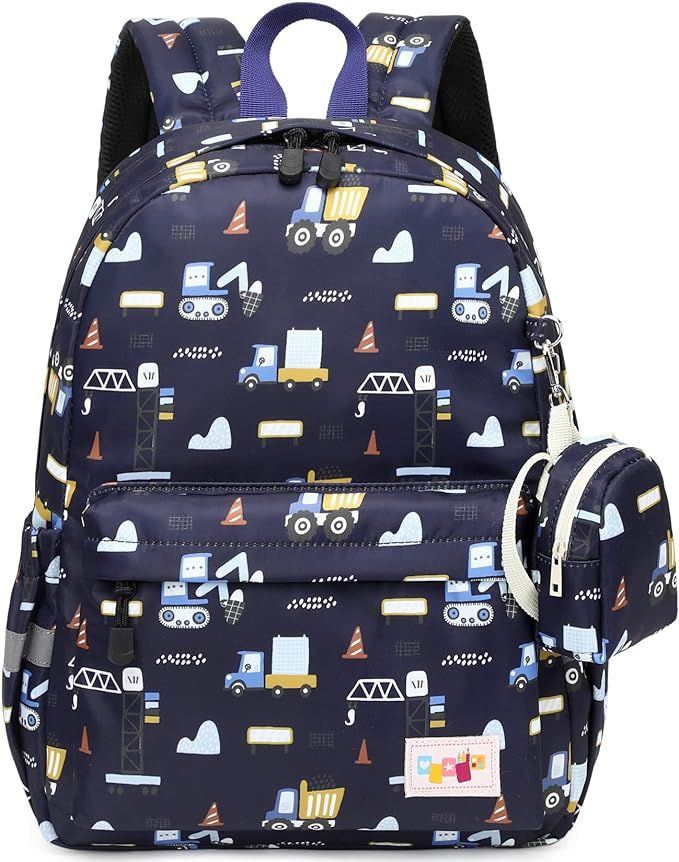 MIRLEWAIY Little Kids Travel Backpack Preschool Cute Kindergarten School Bag Daycare Rucksack for... | Amazon (US)