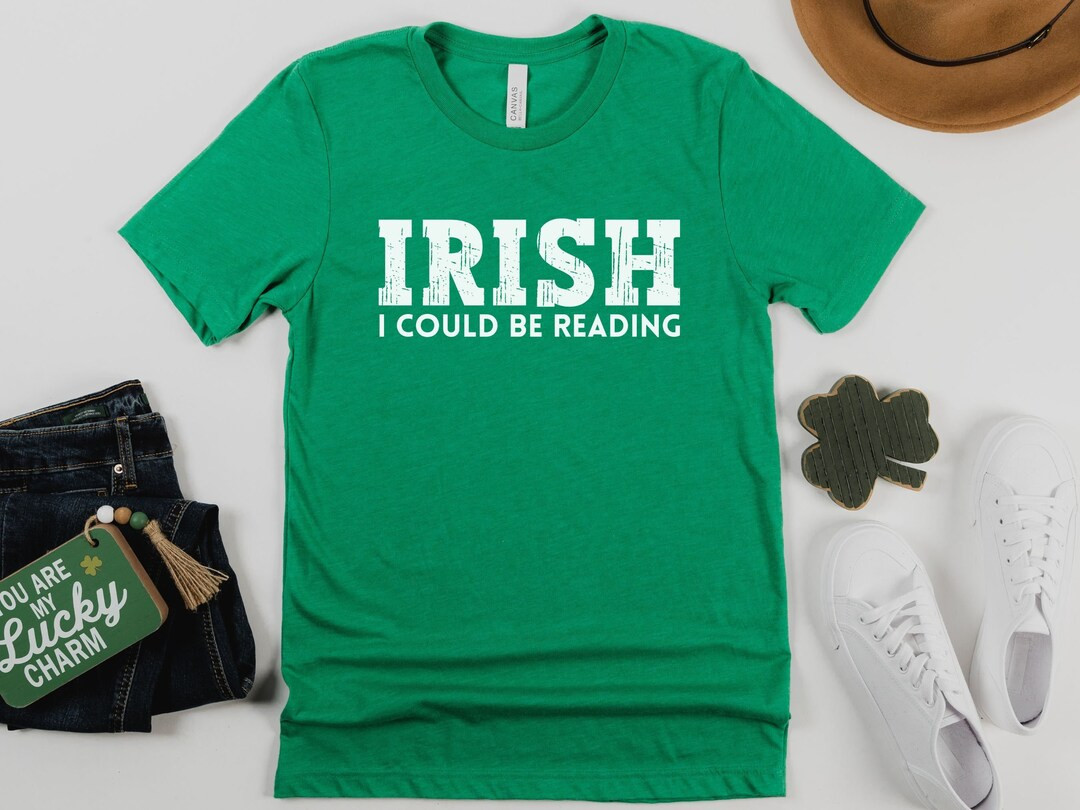 St Patrick's Day shirt for Readers, Gift for Readers, Reading Shirt, Read Tshirt, St Patrick's Da... | Etsy (US)