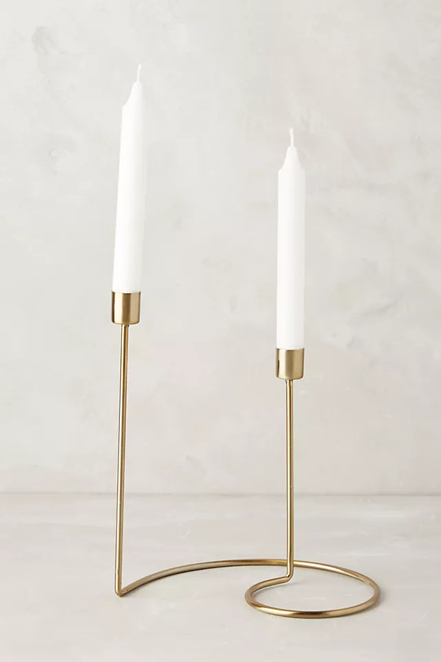 Cursive Candlestick | Anthropologie (US)