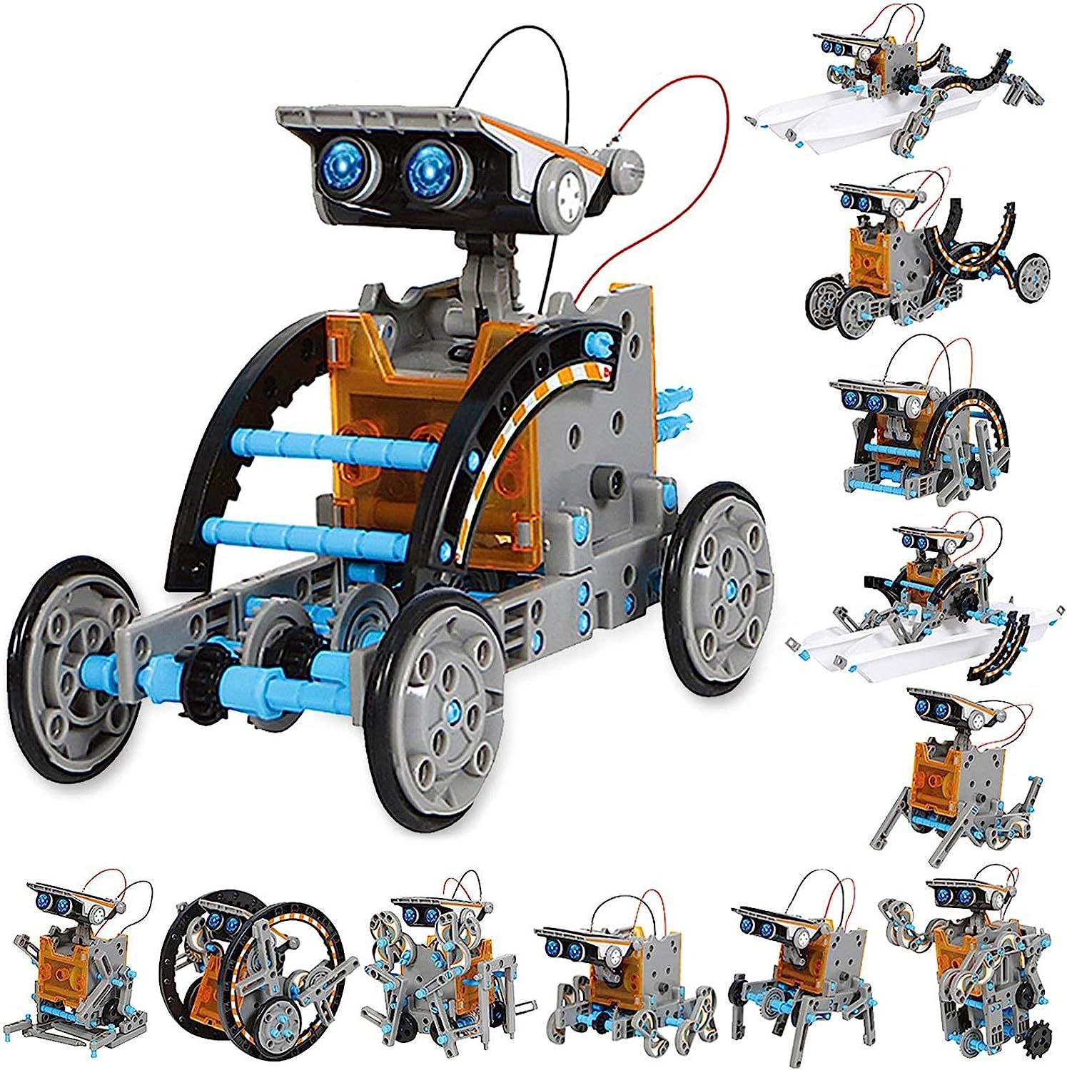 Sillbird STEM 12-in-1 Education Solar Robot Toys -190 Pieces DIY Building Science Experiment Kit ... | Amazon (US)