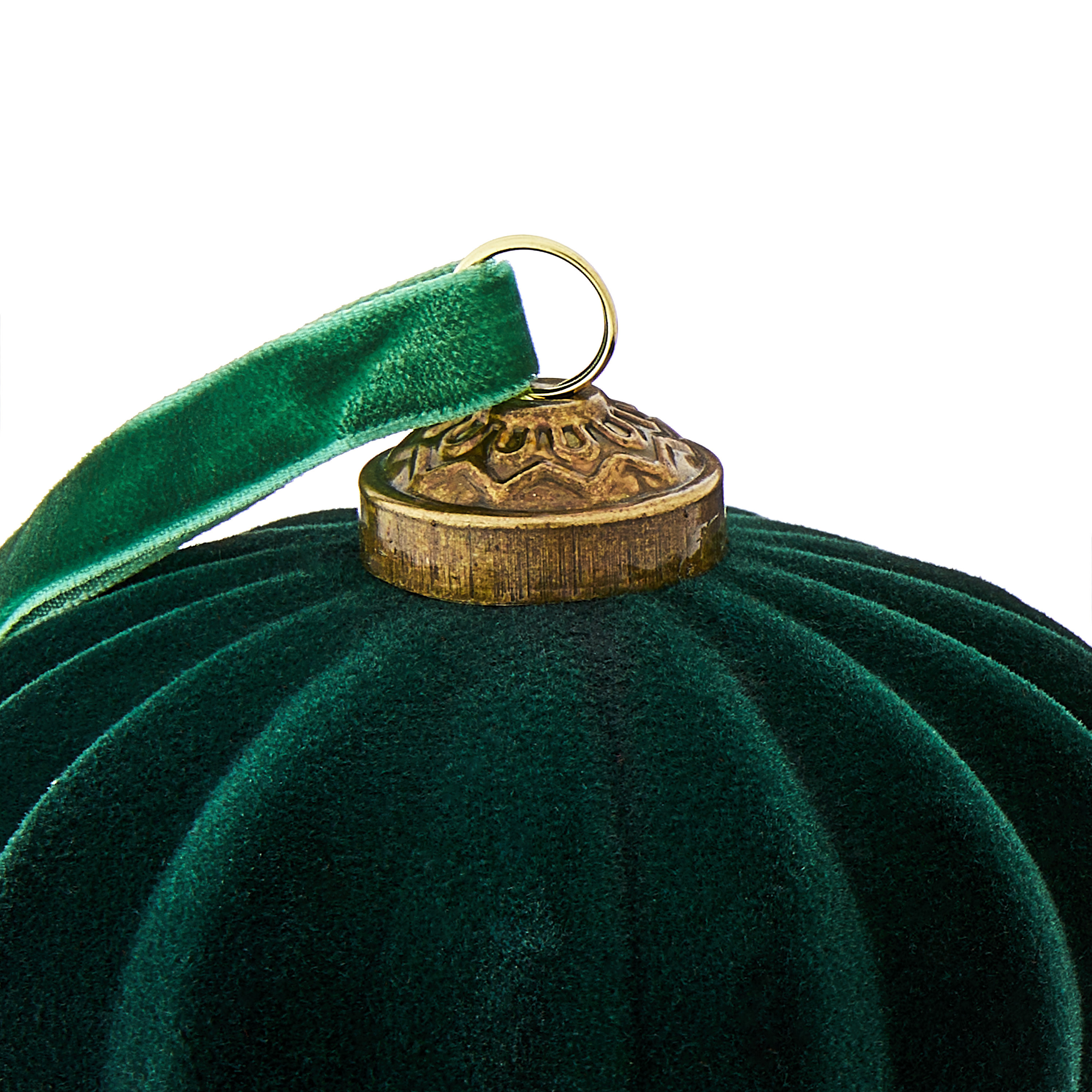 My Texas House Flocked Onion Glass Ornaments, 2.5 in x 3 in, Green, 4 Count | Walmart (US)