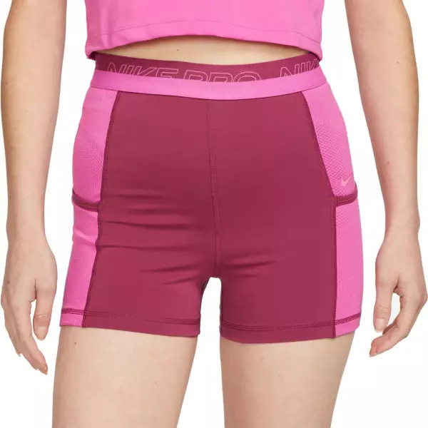 Nike Women's Pro High-Waisted 3" Training Shorts | Dick's Sporting Goods