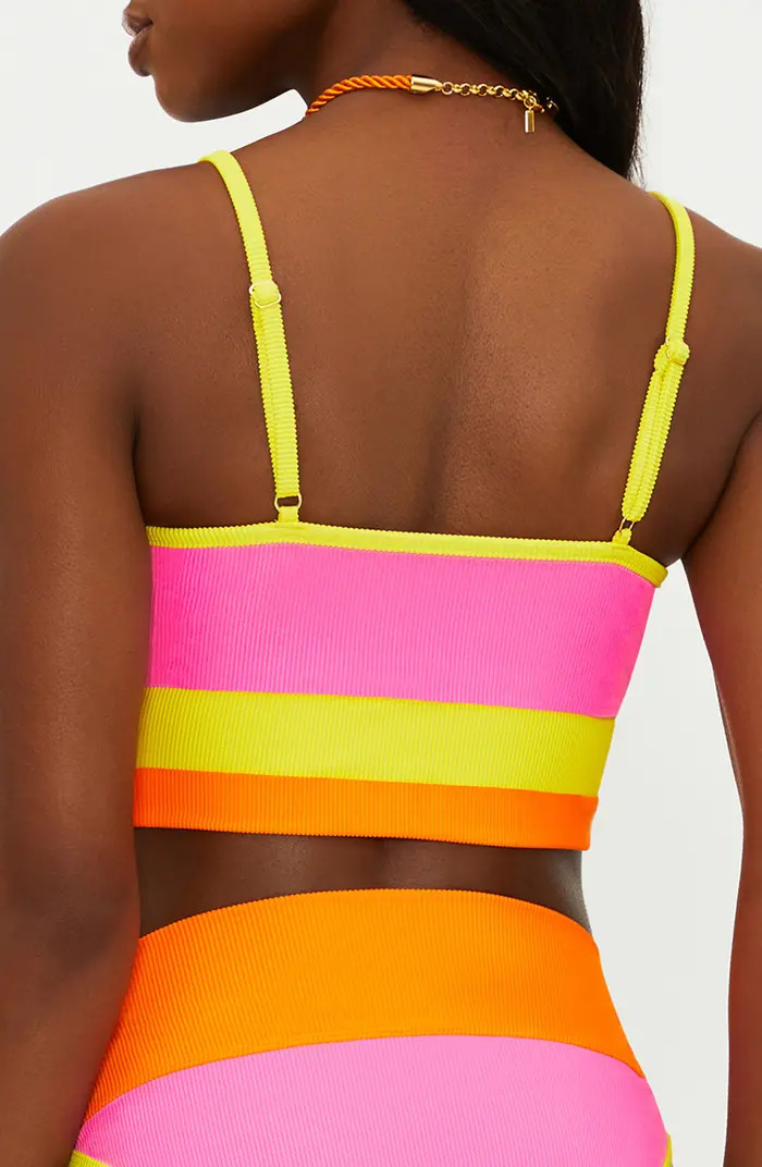 Beach Riot Eva Colorblock Bikini Top | Nordstrom | Nordstrom