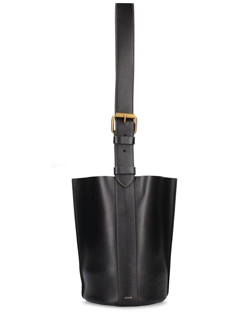 Mini Saul leather shoulder bag | Luisaviaroma