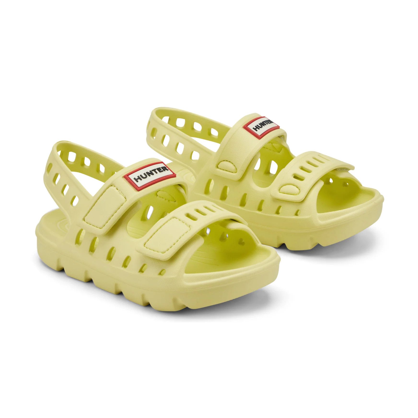 Little Kids Dottie Slingback Casual Flat Sandals - Yellow | Hunter Boots | Hunter Boots