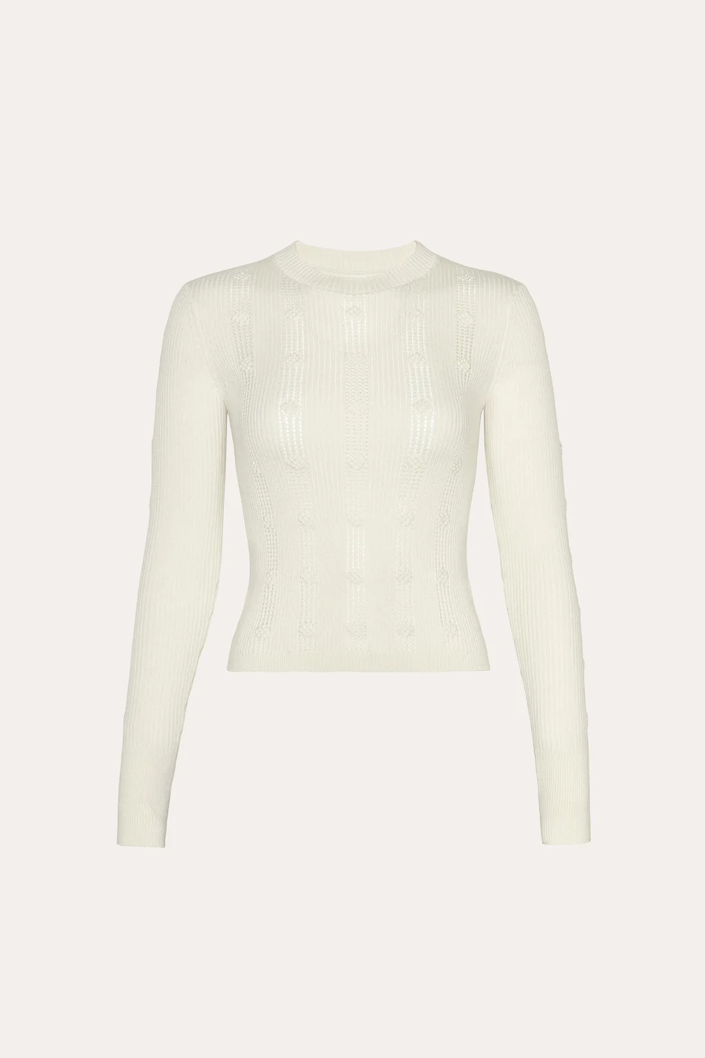 Silk Pointelle Sweater | Elie Tahari