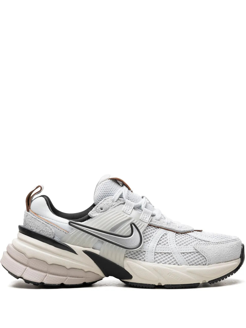 Nike V2K Run "Pure Platinum/Chrome'" Sneakers | White | FARFETCH | Farfetch Global