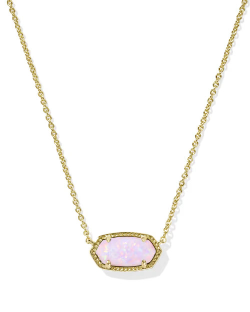Elisa Gold Short Pendant Necklace | Kendra Scott