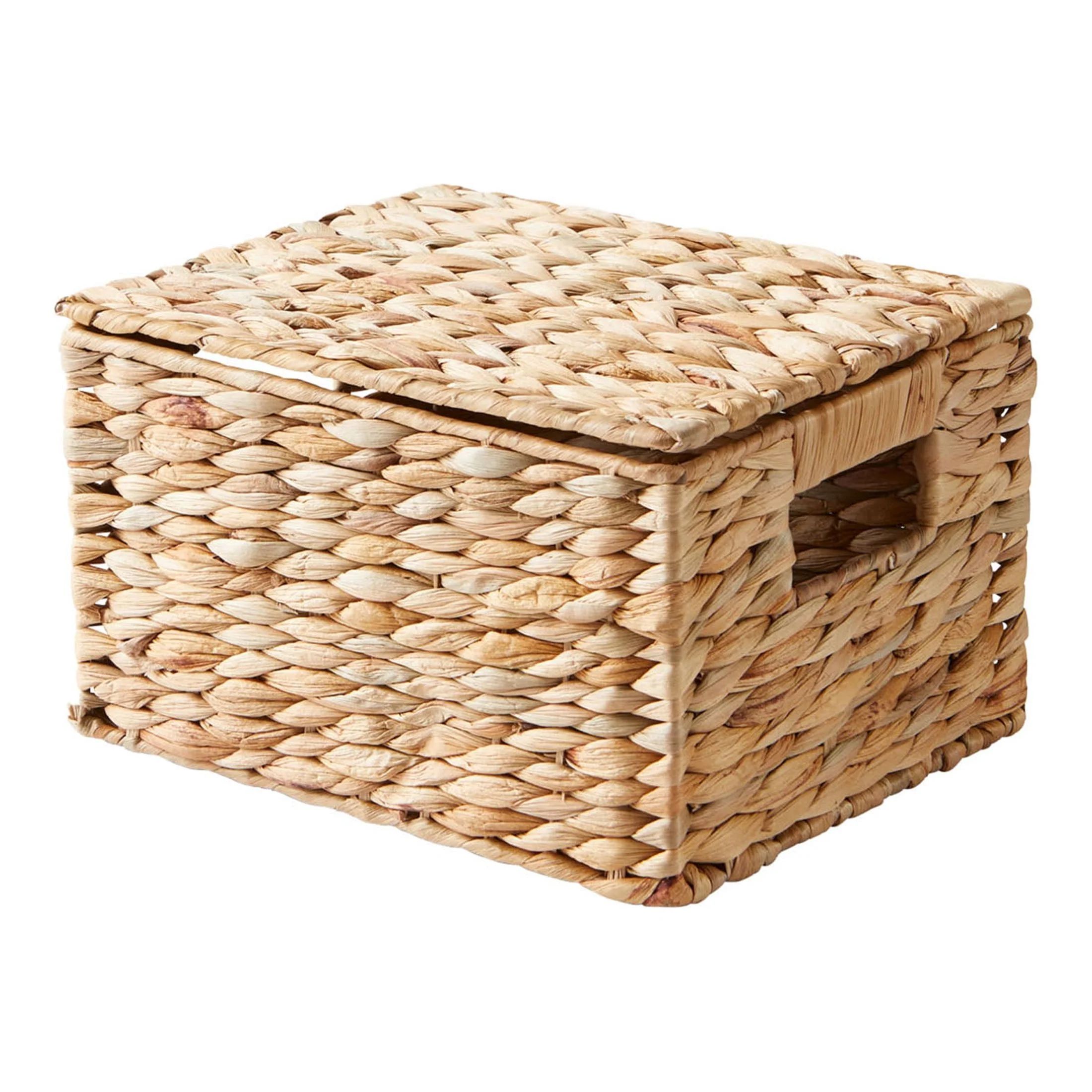 Better Homes & Gardens Hyacinth Basket with Lid | Walmart (US)