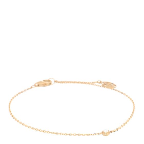 18K Yellow Gold Diamond XS D'Amour Bracelet | FASHIONPHILE (US)