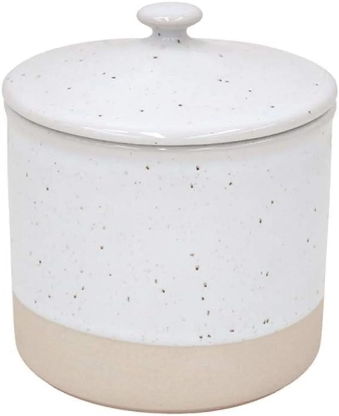 Casafina, Fattoria collection, Stoneware Kitchenware, Canister, white, 5'' | Walmart (US)