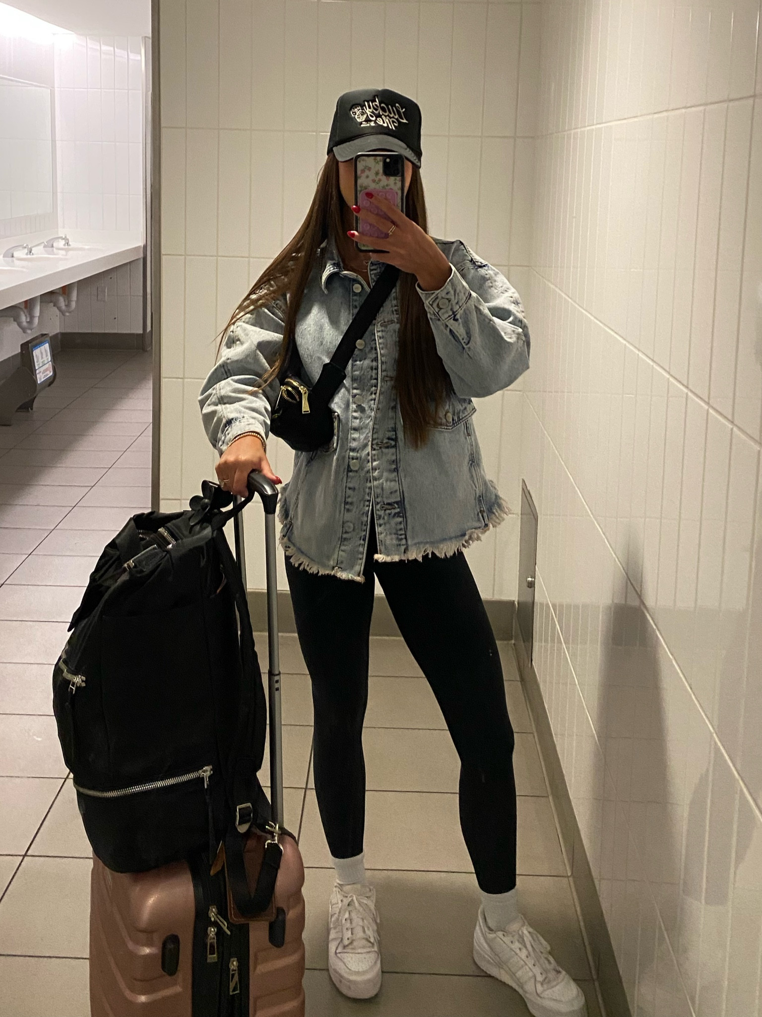 Travel outfit ✈️

Jean | denim | leggings | flight | fly | airport outfit | comfortable | jackets | sale | activewear | luggage | backpack 

#LTKStyleTip #LTKTravel #LTKxNSale