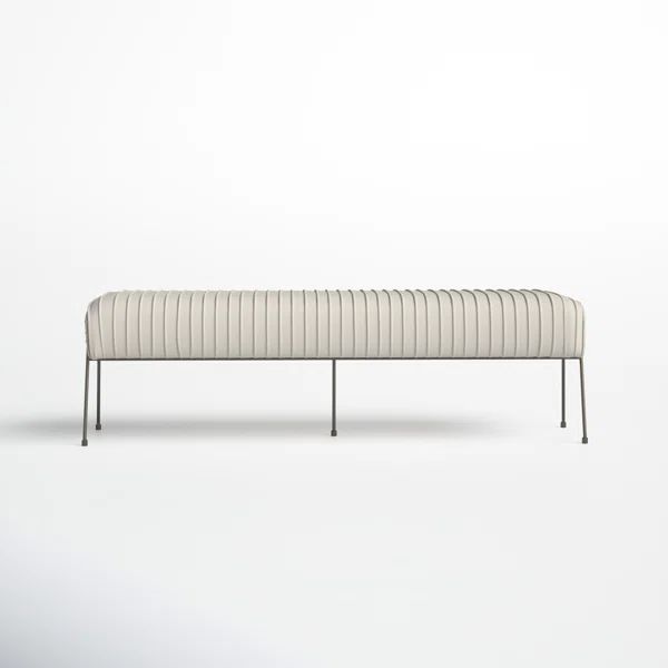 Ovadia Velvet Upholstered Bench | Wayfair North America