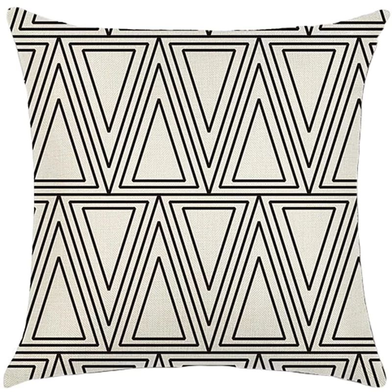 18" Geometric Pillow Cover (Set of 2) | Wayfair North America