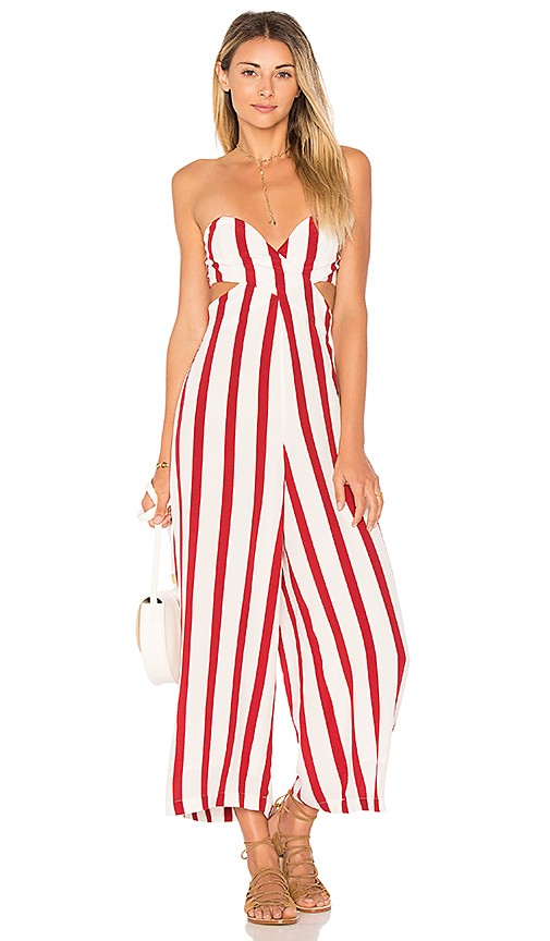 House of Harlow 1960 x REVOLVE Joelle Jumpsuit in Carmine | Revolve Clothing
