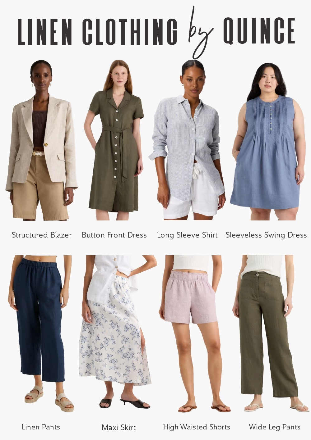 One of the coolest fabrics you can wear in hot weather 🥵, here are a few must-have linen styles from Quince to add to your summer wardrobe! 🌞 Summer Outfits Ideas | Vacation Outfits | Chic Travel Fashion | Linen Clothing | Travel Wardrobe Ideas | Travel Outfits

#LTKsummer #LTKtravel #LTKstyletip