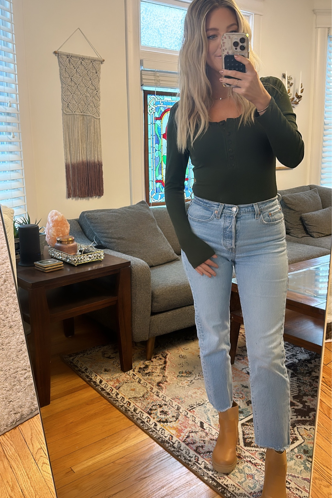 This bodysuit is a must! 🙌🏼

👚 bodysuit: SMALL
👖 jeans: 
🥾 boots: 7 

#LTKshoecrush #LTKstyletip #LTKfindsunder50