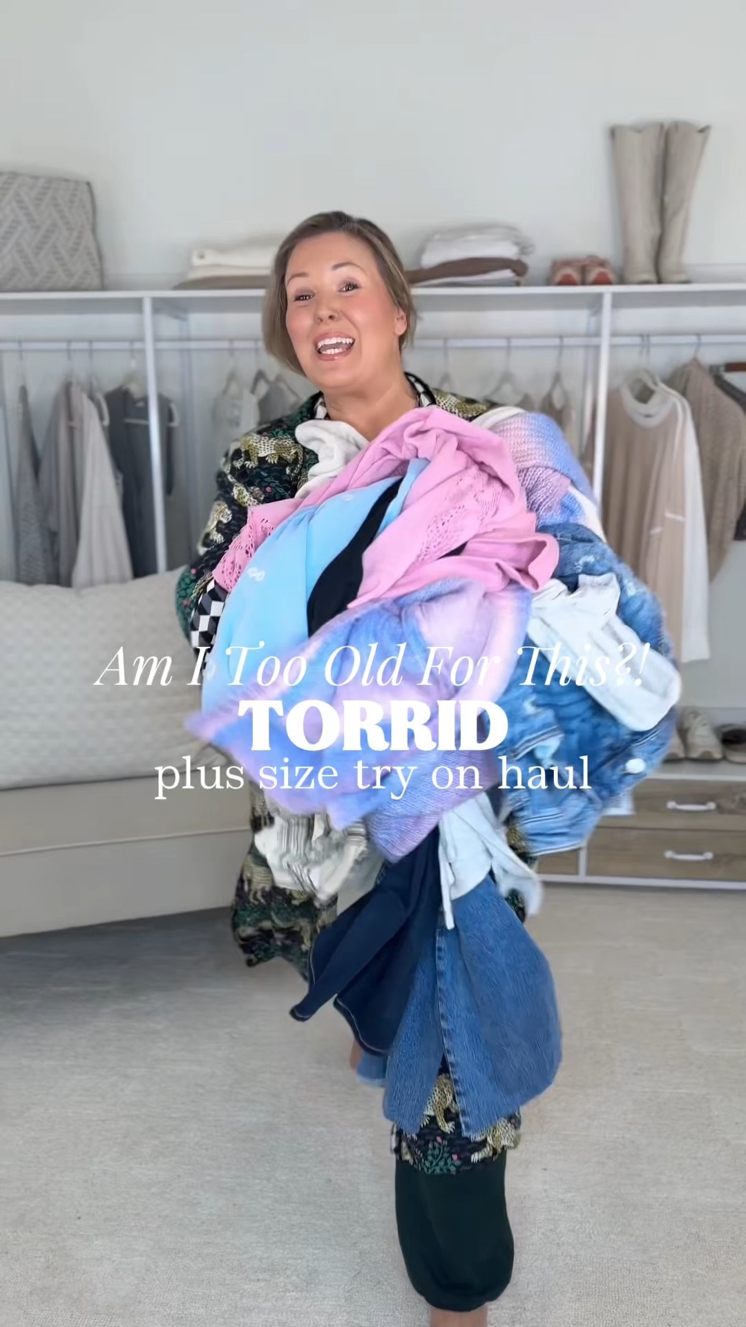 Plus size Torrid haul! Wearing a 2 (2X) in mostly everything here! My wide leg jeans are a 20 and skinny jeans are a 18! The teddy bear shirt I sized up to a 3 (3X) in! 

Plus size fashion, everyday outfit ideas, trendy fashion, mom style, comfy casual, winter fashion, torrid haul, torrid finds

#LTKOver40 #LTKMidsize #LTKPlusSize